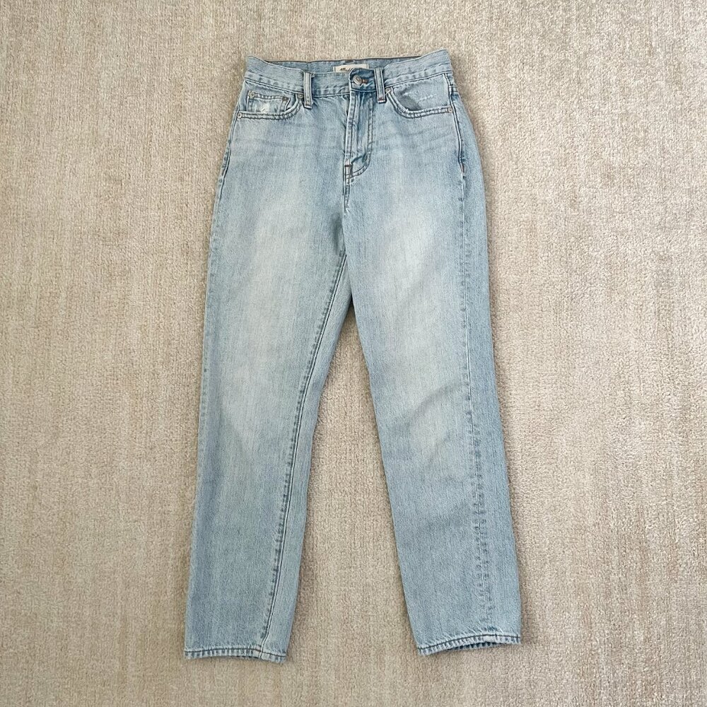 Madewell The Perfect Summer Blue Crop Jeans 25